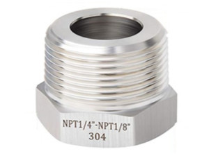 1/8 NPT to 1/4NPT Pipe Fitting for Pressure Transducers