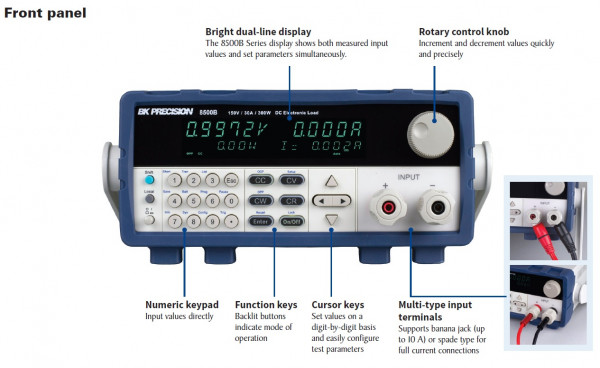 BK 8500B 300 W Programmable DC Electronic Load