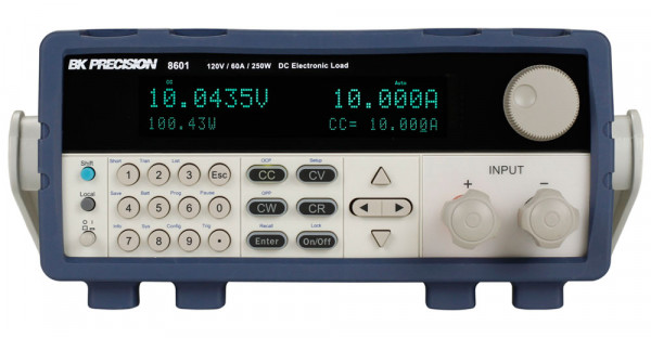 BK 8600 Series Benchtop 2U Programmable DC Electronic Loads Front View