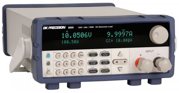 BK 8600 Series Benchtop Programmable DC Electronic Loads Right View