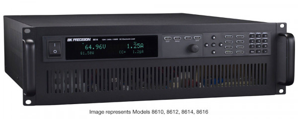 BK 8600 Series Rackmount 3U Programmable DC Electronic Loads Right View