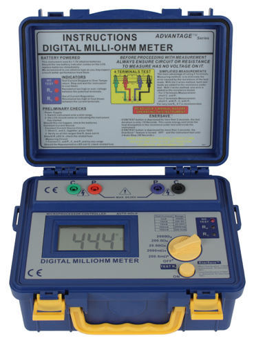 Digital Milli-Ohm Meter