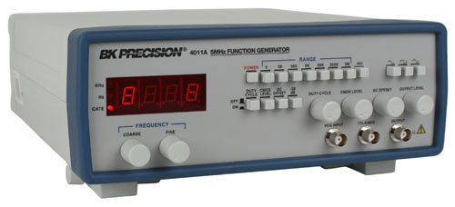 BK4011A 5 MHz Function Generator right view