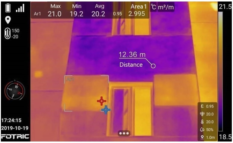 Building Inspection with laser range measurement