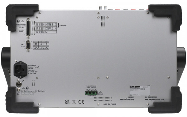 DAS1800 High Speed Modular Data Acquisition System rear view