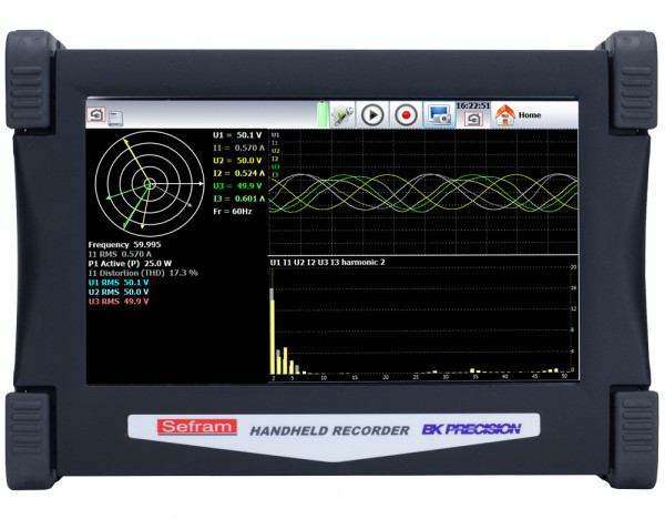DAS60 6-Ch High-Speed Handheld Data Acquisition Front View