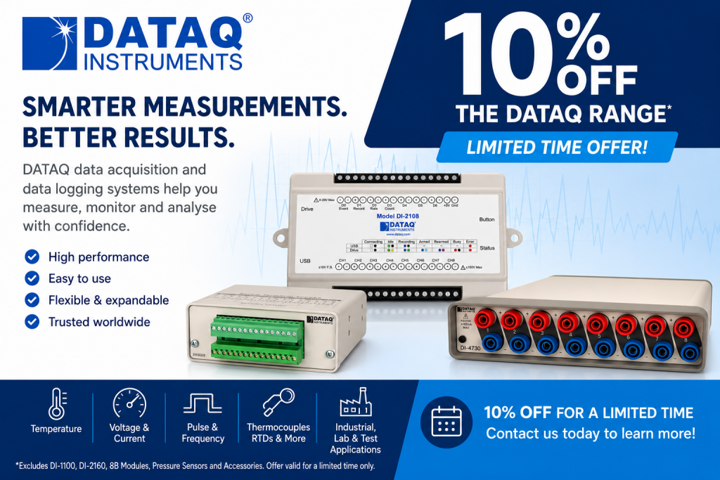 DATAQ 10% Discount Promotion