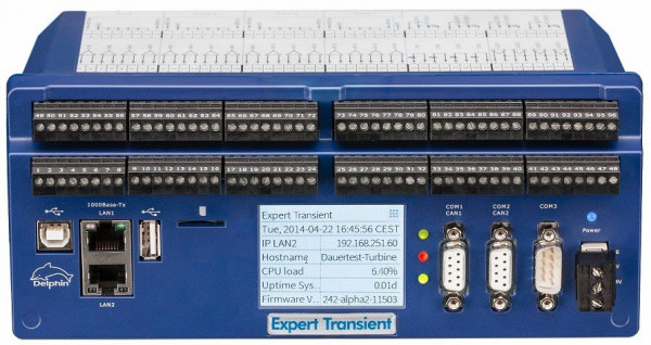 Expert Transient data recorder for synchronous detection of transient and periodic events.