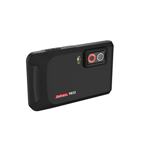SEFRAM 9833 Compact Thermal Imaging Camera Rear View