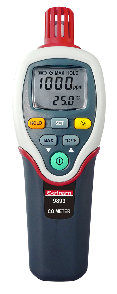 SEFRAM 9893 Carbon Monoxide Meter
