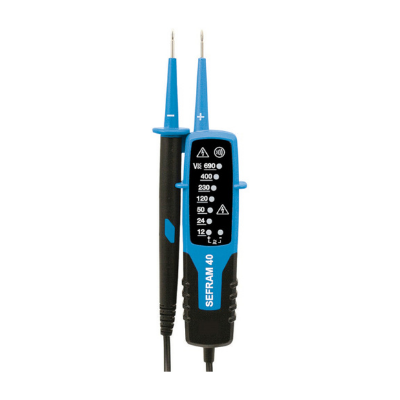 SEFRAM40 Voltage and continuity LED tester